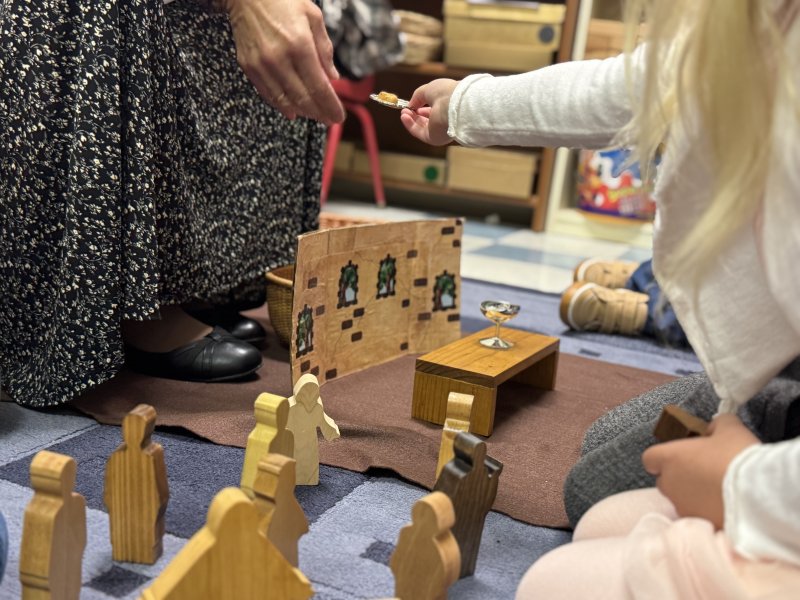 Sunday school, Godly Play, Church, St. Peter’s, Lewes De, kids 